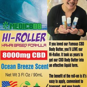HI-Roller 8000mg CBD Roll-On